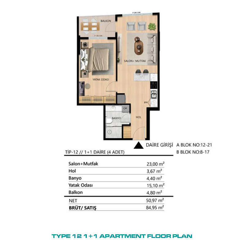 Luxury Apartments Overlooking the Golden Horn in Istanbul, Beyoğlu - 84868