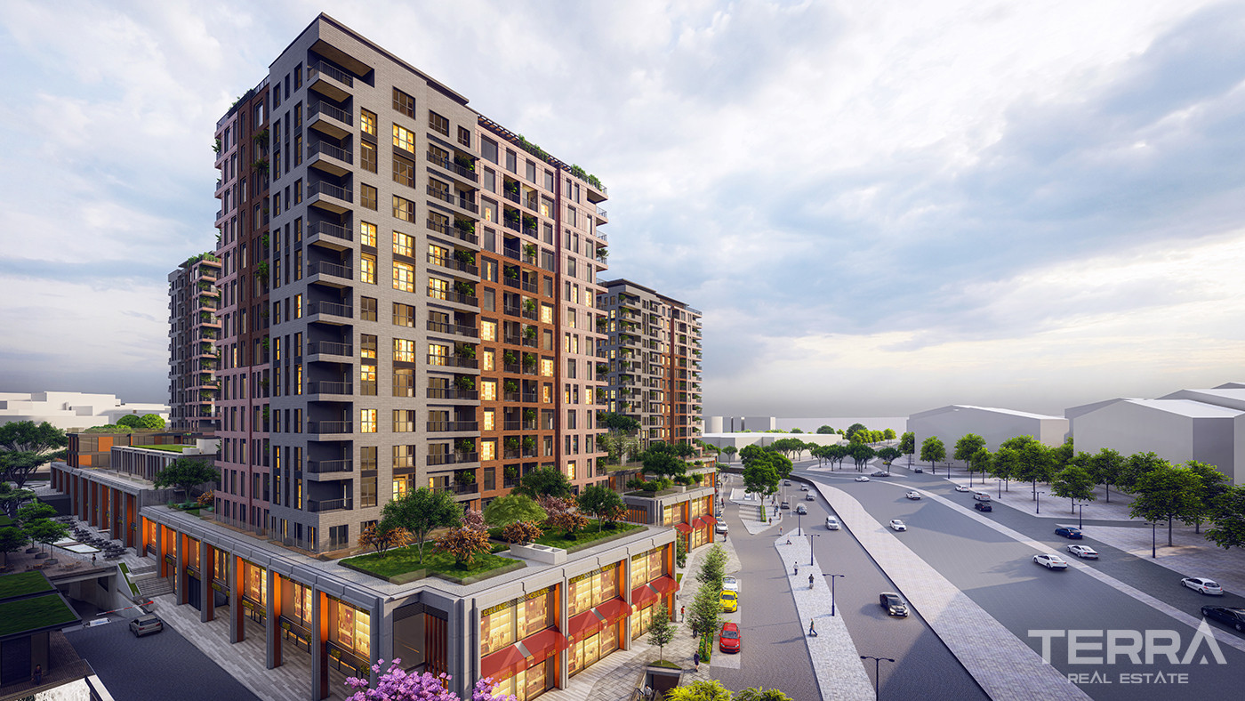 Ultra Luxury and Suitable For Citizenship Apartments in İstanbul - 84900