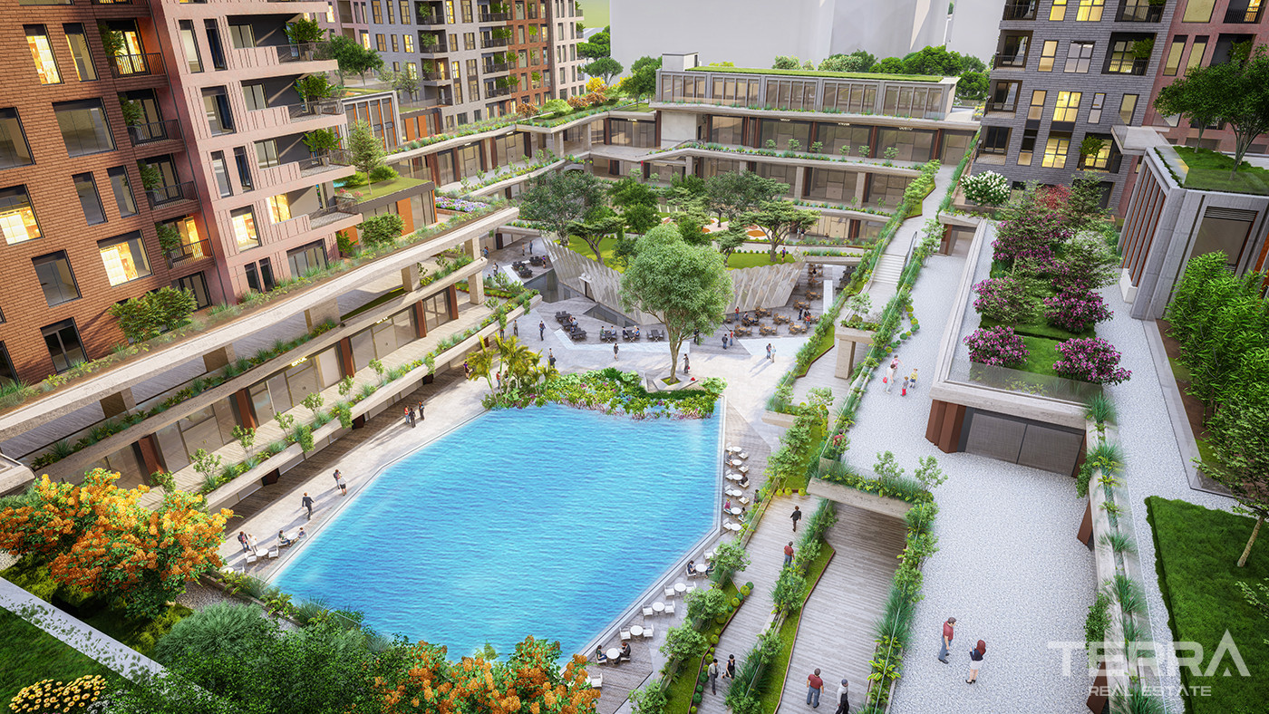 Ultra Luxury and Suitable For Citizenship Apartments in İstanbul - 84904