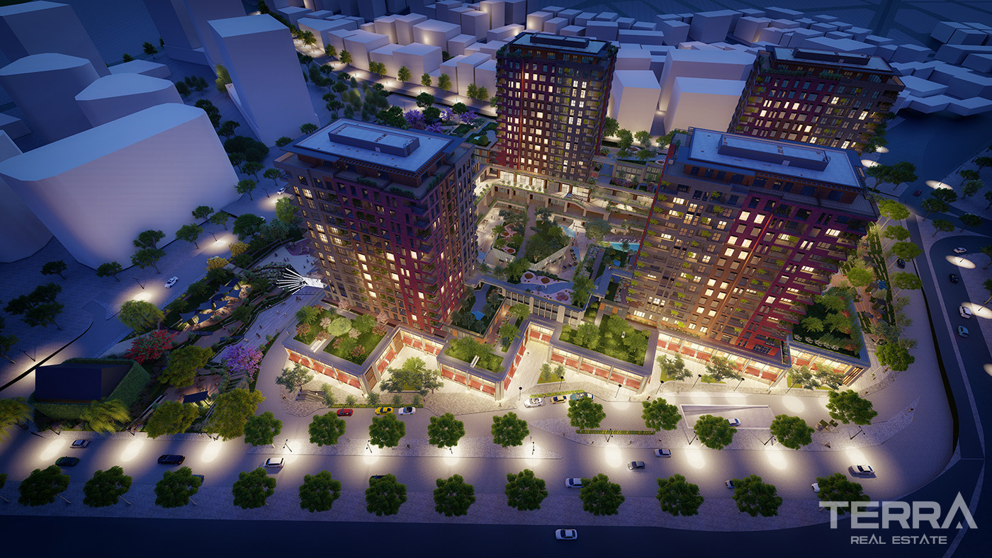 Ultra Luxury and Suitable For Citizenship Apartments in İstanbul - 84909