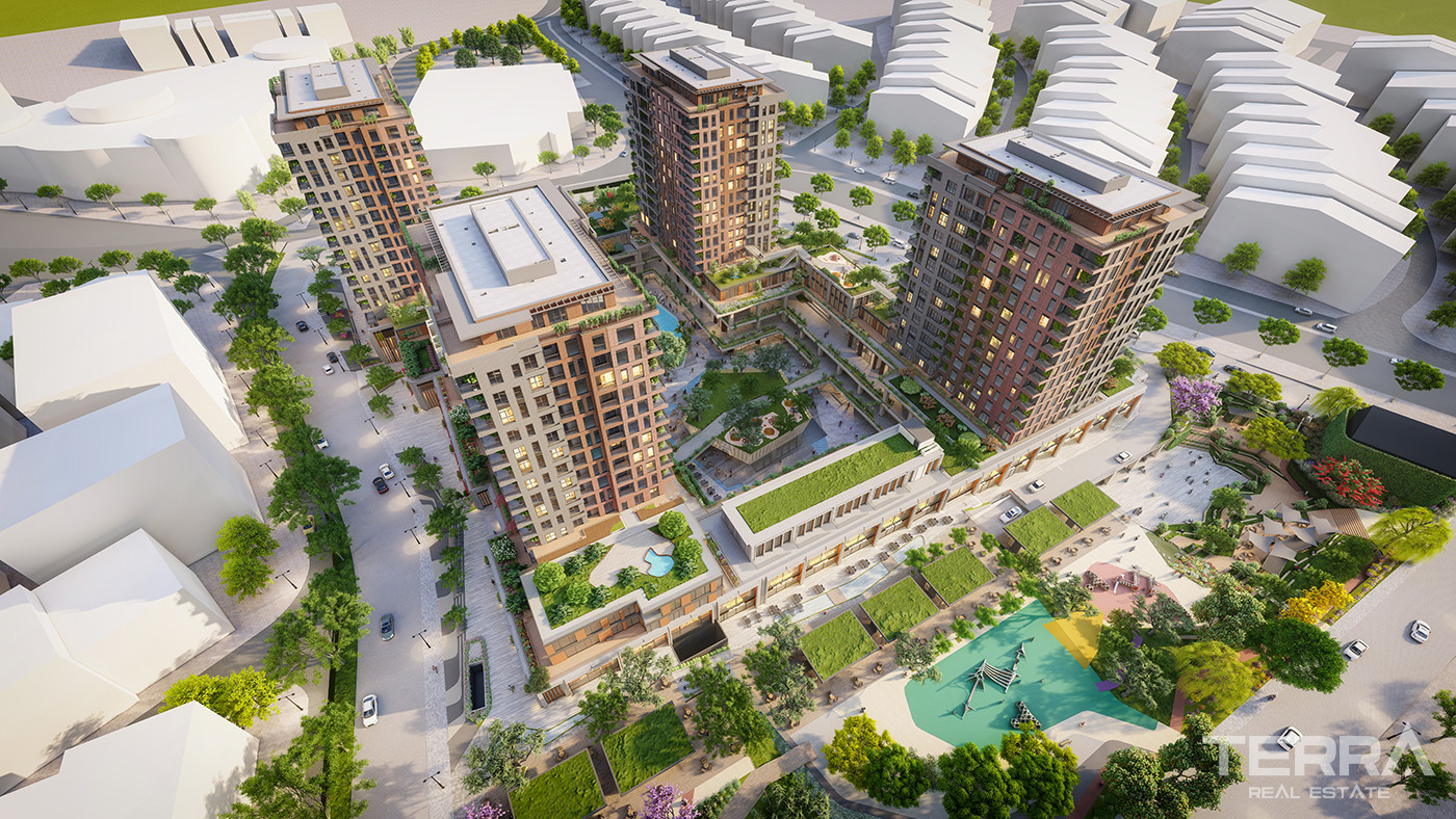 Ultra Luxury and Suitable For Citizenship Apartments in İstanbul - 84911