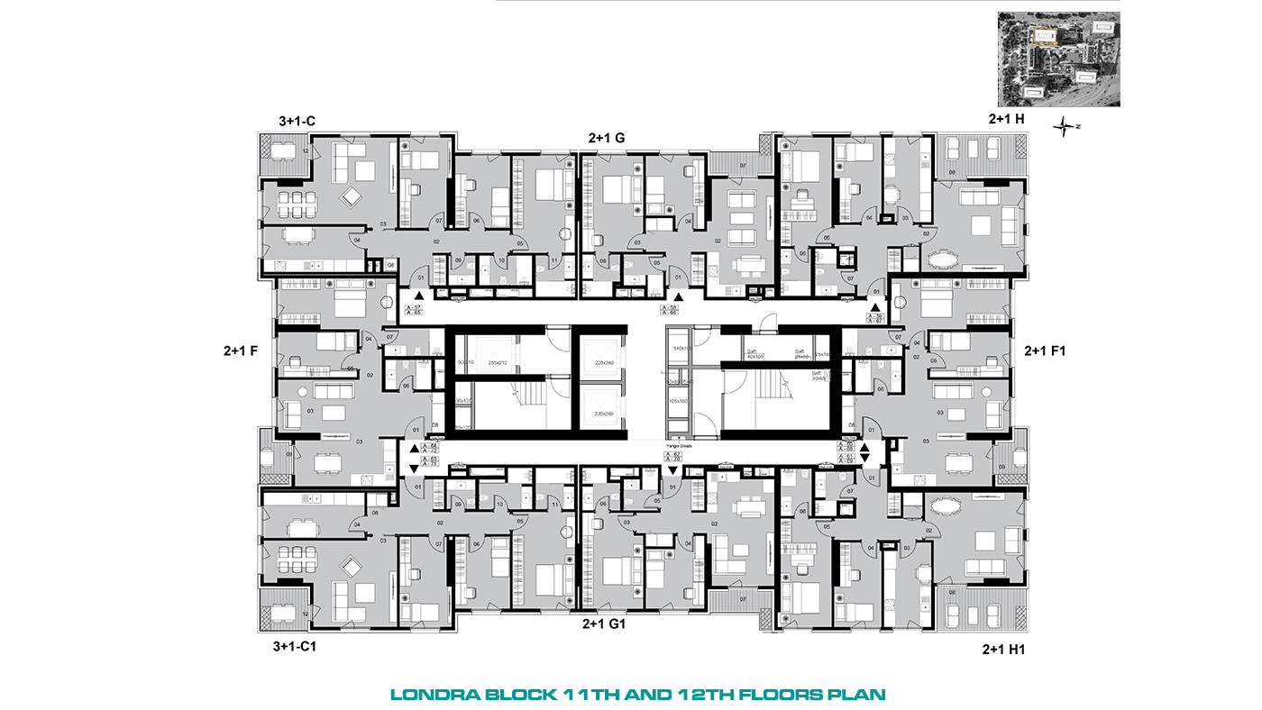Ultra Luxury and Suitable For Citizenship Apartments in İstanbul - 84920