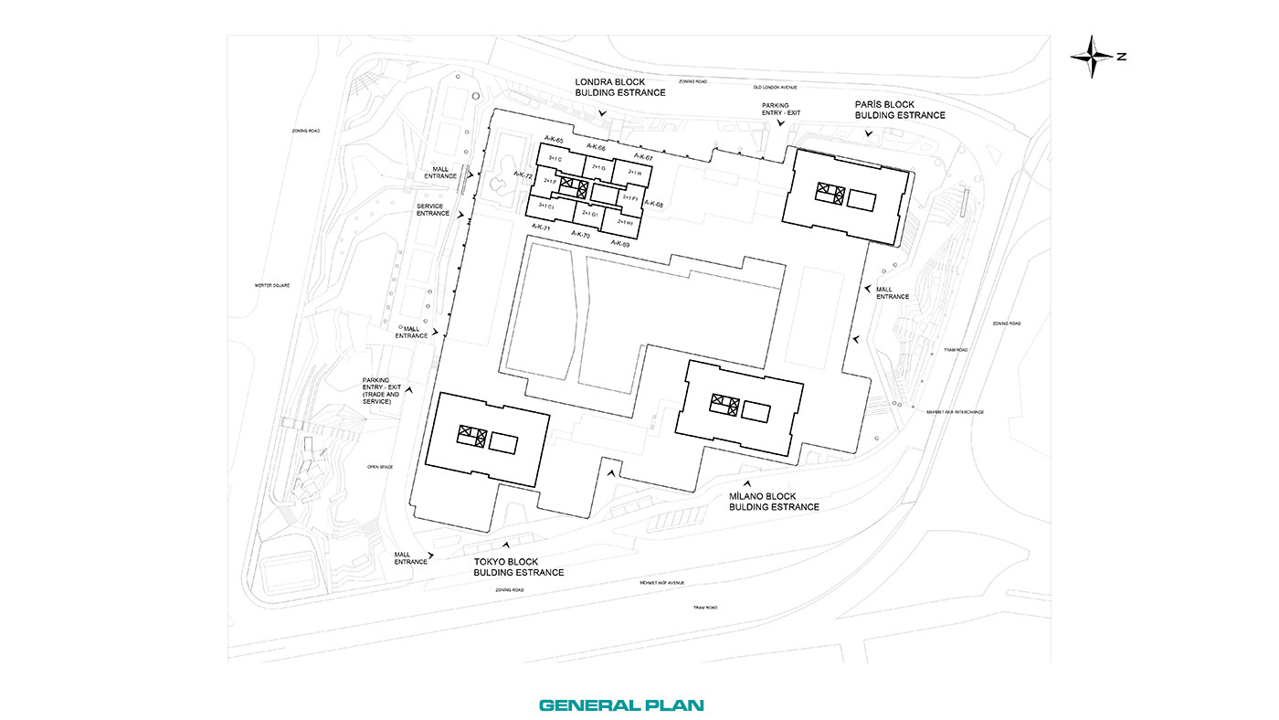 Ultra Luxury and Suitable For Citizenship Apartments in İstanbul - 84921