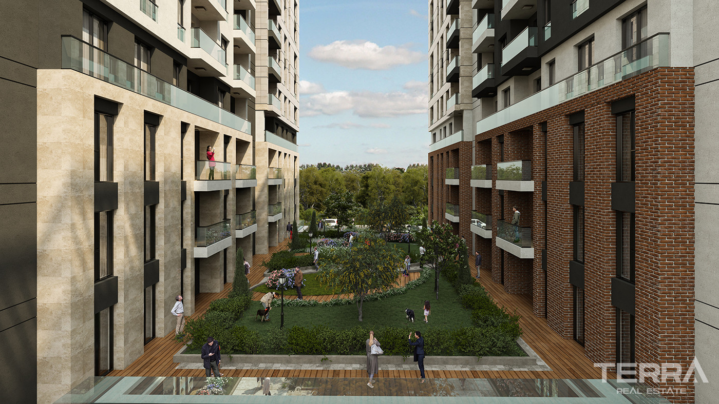 Inteligentne luksusowe apartamenty odpowiednie dla obywatelstwa w Zeytinburnu - 85066