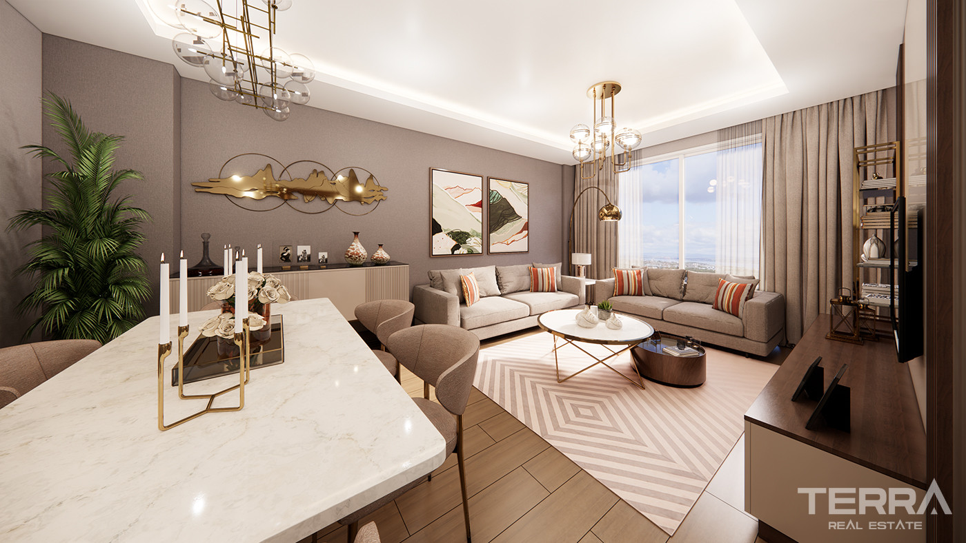 Inteligentne luksusowe apartamenty odpowiednie dla obywatelstwa w Zeytinburnu - 85070