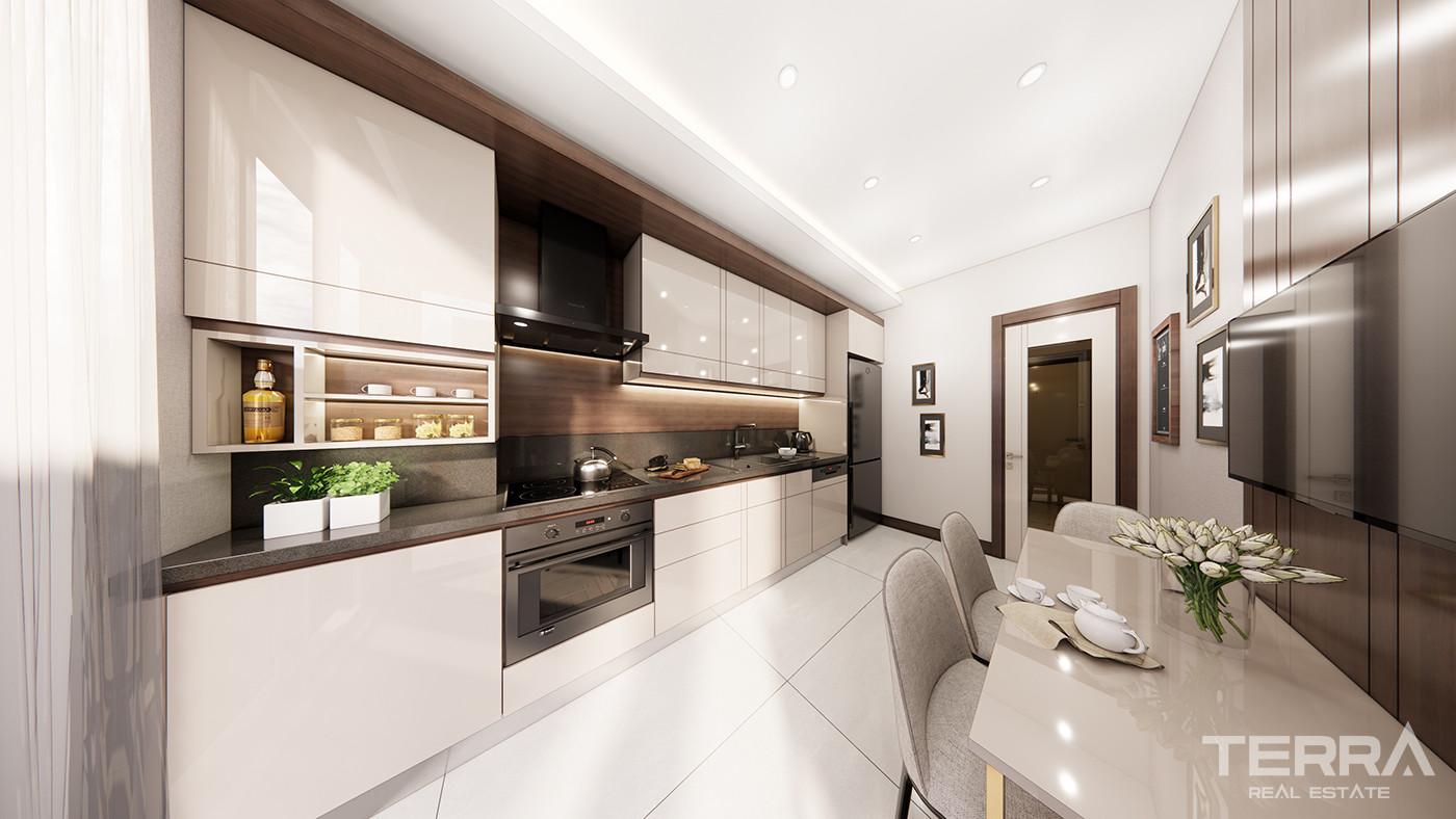 Inteligentne luksusowe apartamenty odpowiednie dla obywatelstwa w Zeytinburnu - 85073