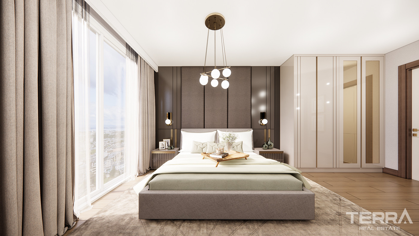 Inteligentne luksusowe apartamenty odpowiednie dla obywatelstwa w Zeytinburnu - 85077