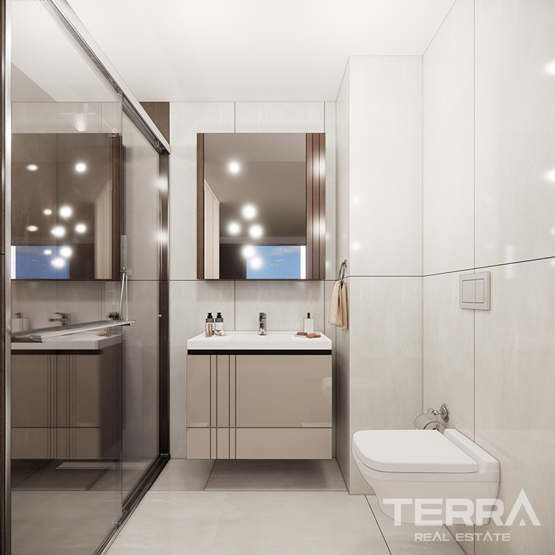 Inteligentne luksusowe apartamenty odpowiednie dla obywatelstwa w Zeytinburnu - 85079