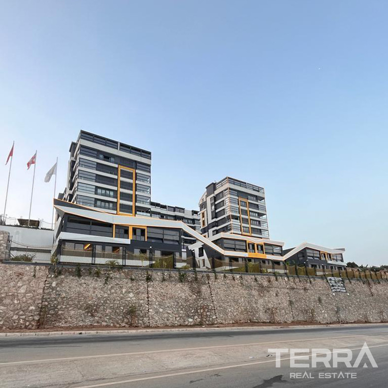 Modernly Designed Apartments with Mediterranean Sea View in Antalya - 85117
