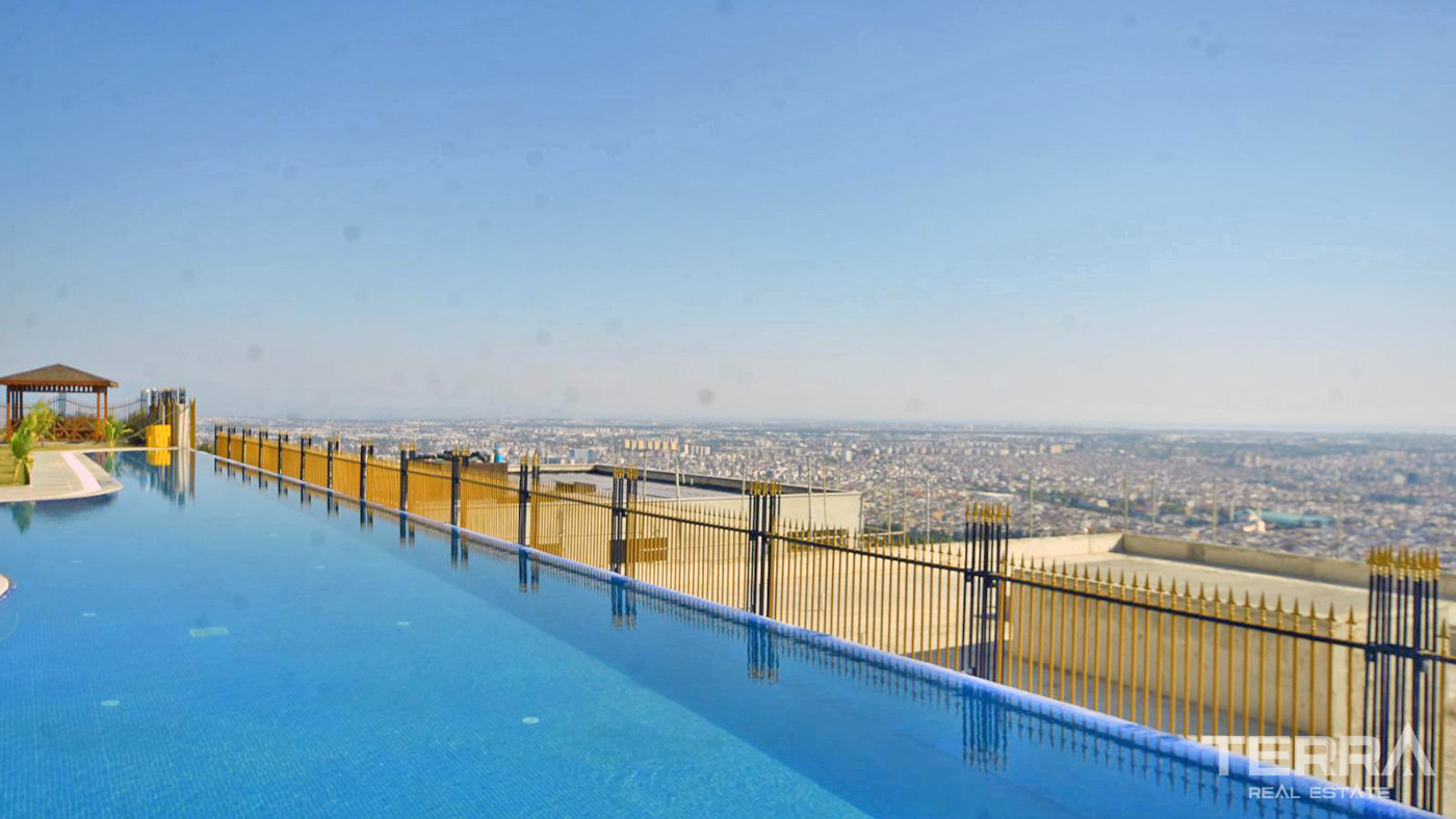 Modernly Designed Apartments with Mediterranean Sea View in Antalya - 85118