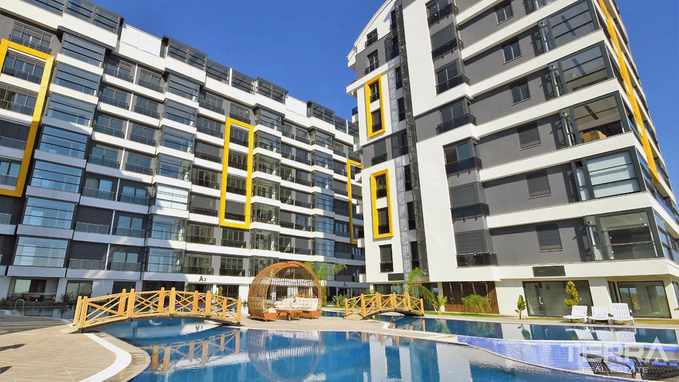 Modernly Designed Apartments with Mediterranean Sea View in Antalya - 85121