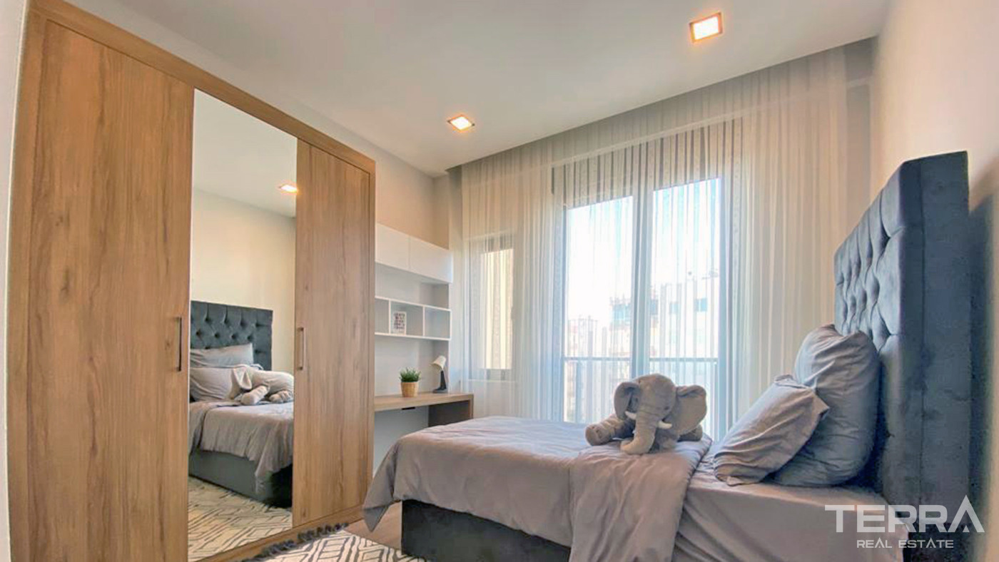 Modernly Designed Apartments with Mediterranean Sea View in Antalya - 85125