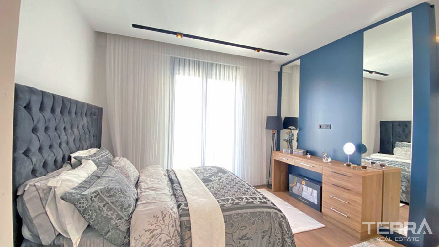 Modernly Designed Apartments with Mediterranean Sea View in Antalya - 85127