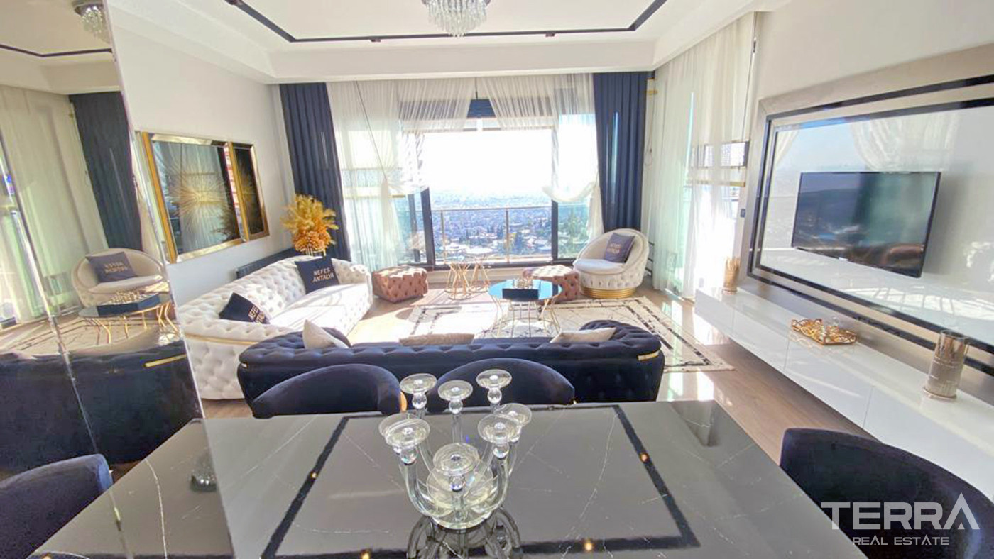 Modernly Designed Apartments with Mediterranean Sea View in Antalya - 85134