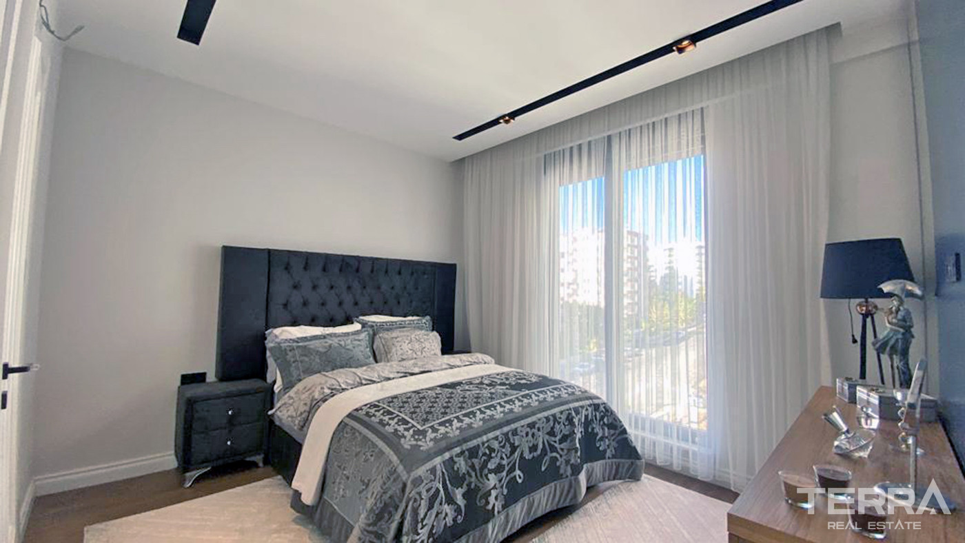 Modernly Designed Apartments with Mediterranean Sea View in Antalya - 85144