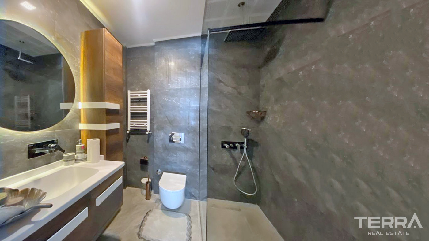 Modernly Designed Apartments with Mediterranean Sea View in Antalya - 85145