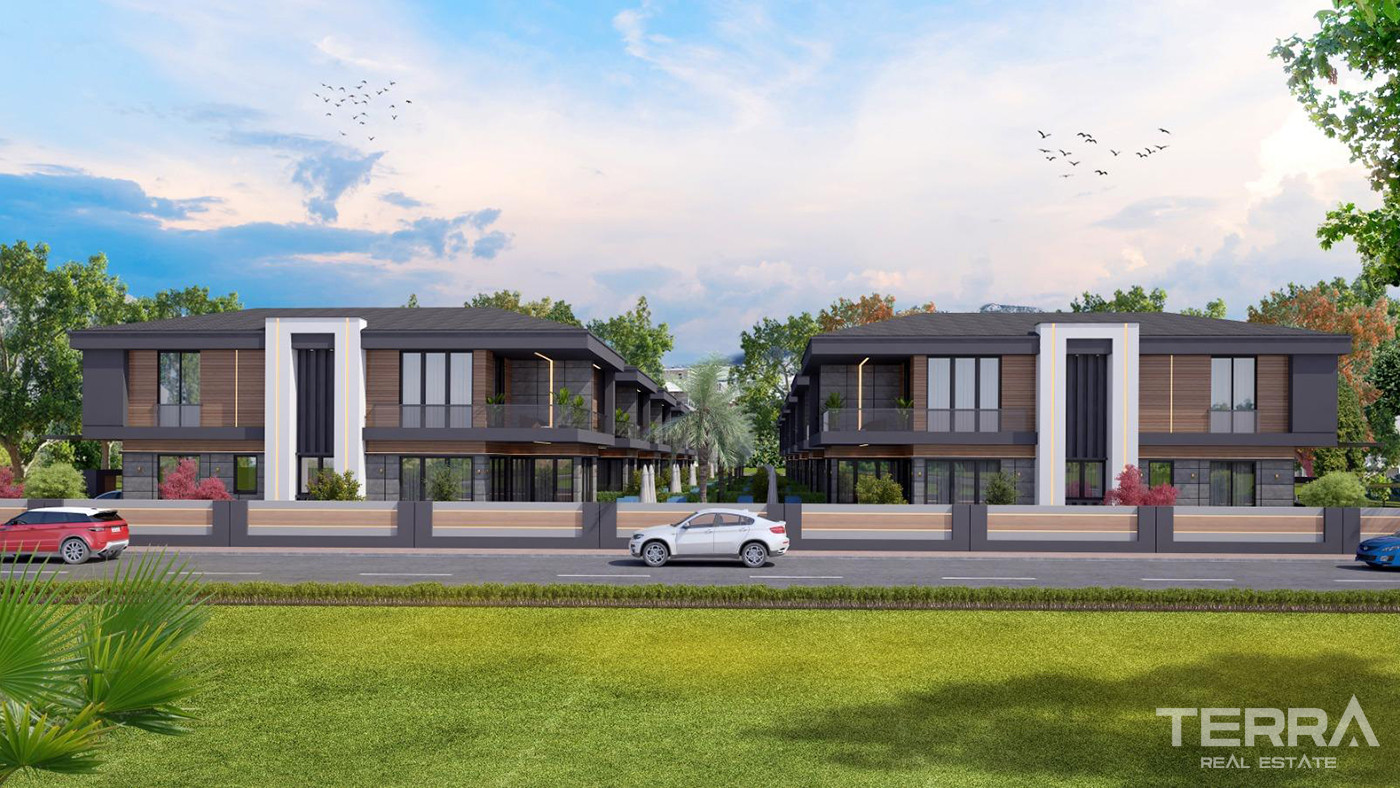 Villas Offering Large Living Spaces and Smart Home System in Antalya - 85574