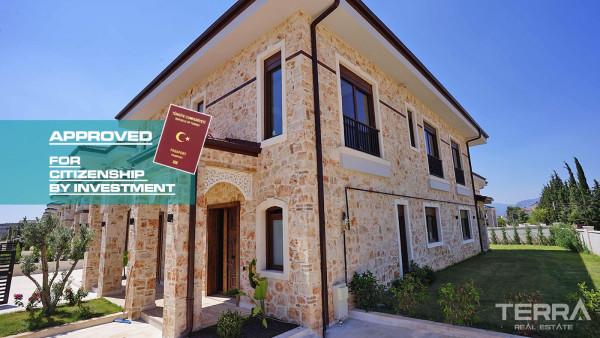 Citizenship Approved Luxury Villas in Traditional Style in Antalya