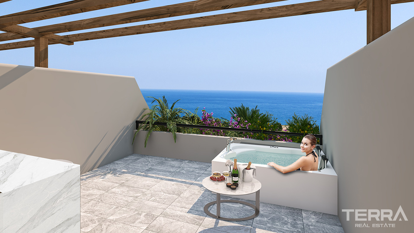 Sea View Apartments in Esentepe, Kyrenia with Luxury Living Concept - 85879