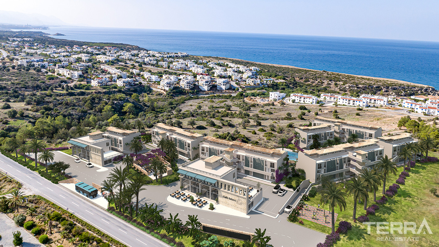 Sea View Apartments in Esentepe, Kyrenia with Luxury Living Concept - 85889