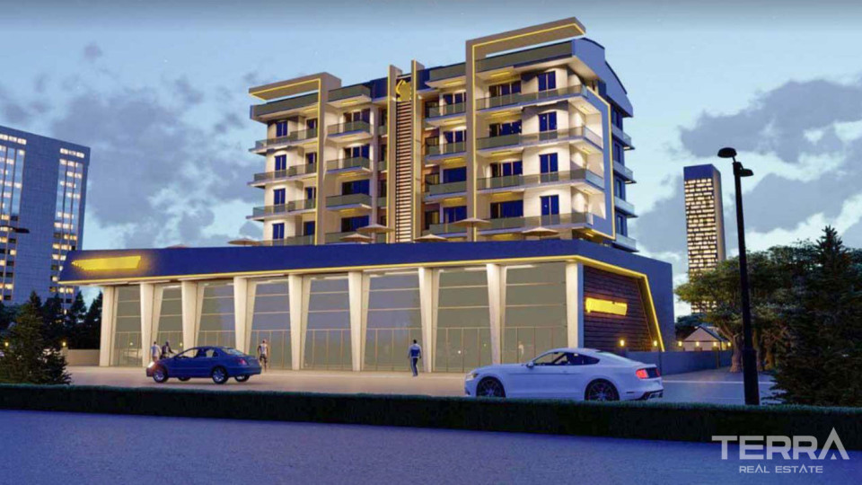 Multiple Selection Flats Offering Comfortable Living in Antalya