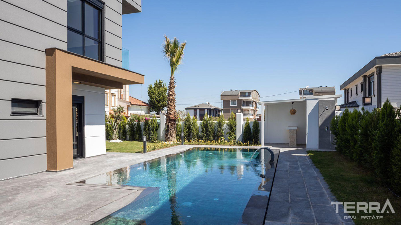 Turnkey Luxury Antalya Villa with High-End Furniture and Interiors - 85987
