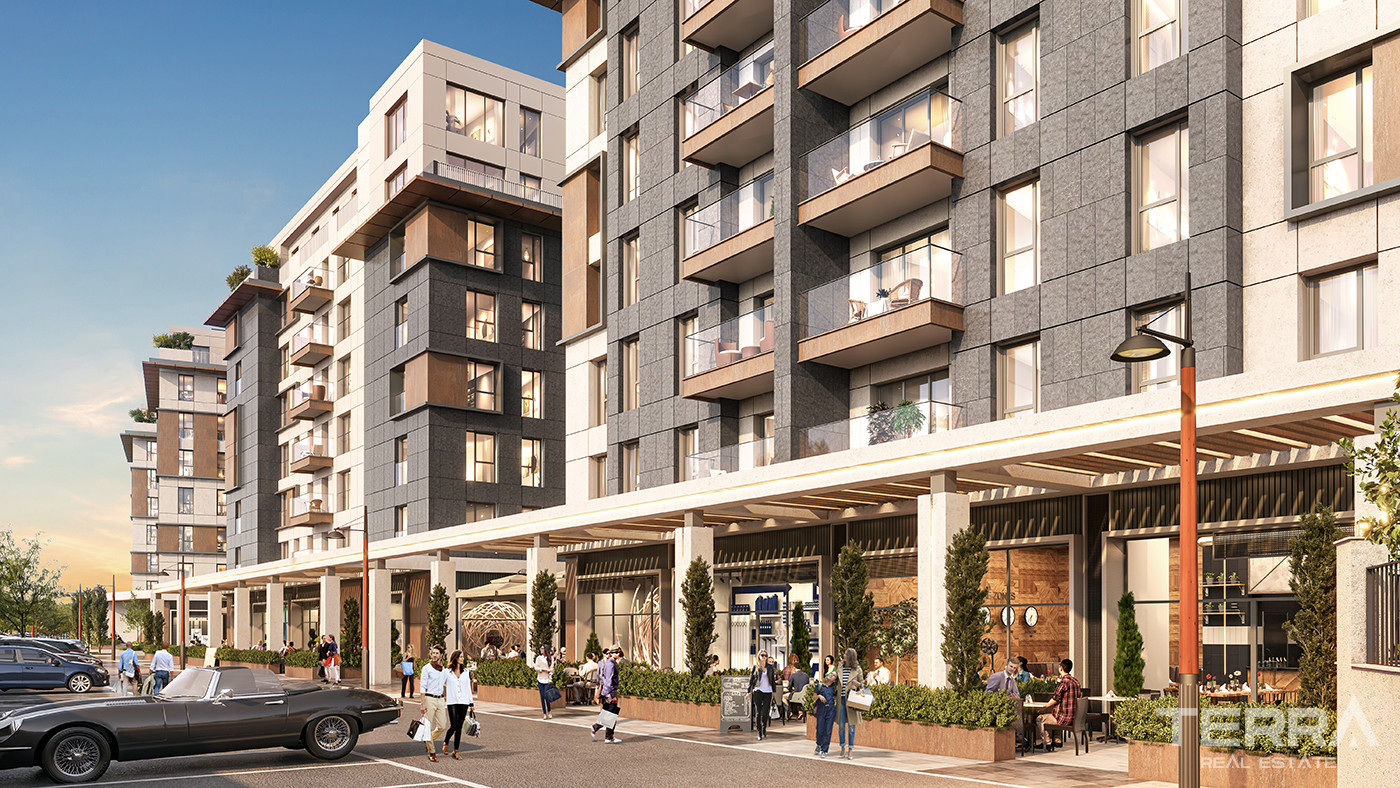 Luxury Apartments Surrounded by Greenery in Istanbul, Başakşehir - 86105