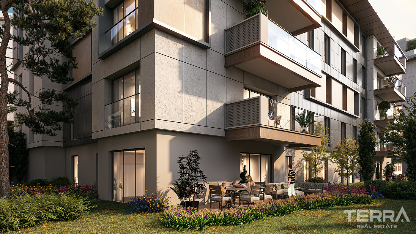 Luxury Apartments Surrounded by Greenery in Istanbul, Başakşehir - 86121