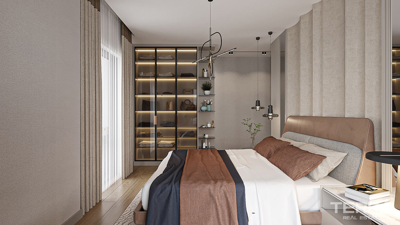 Luxury Apartments Surrounded by Greenery in Istanbul, Başakşehir - 86127