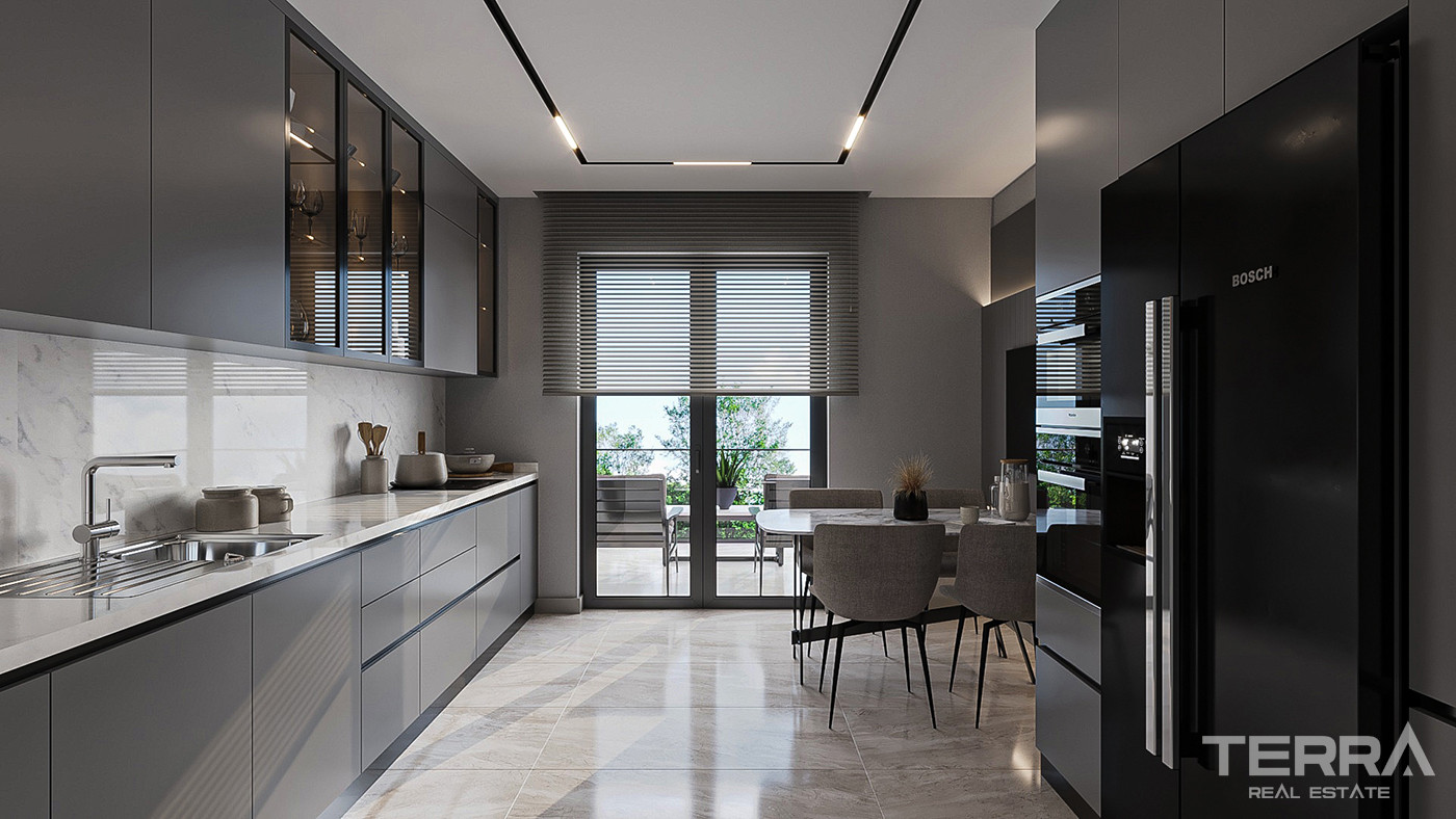 Luxury Apartments Surrounded by Greenery in Istanbul, Başakşehir - 86136