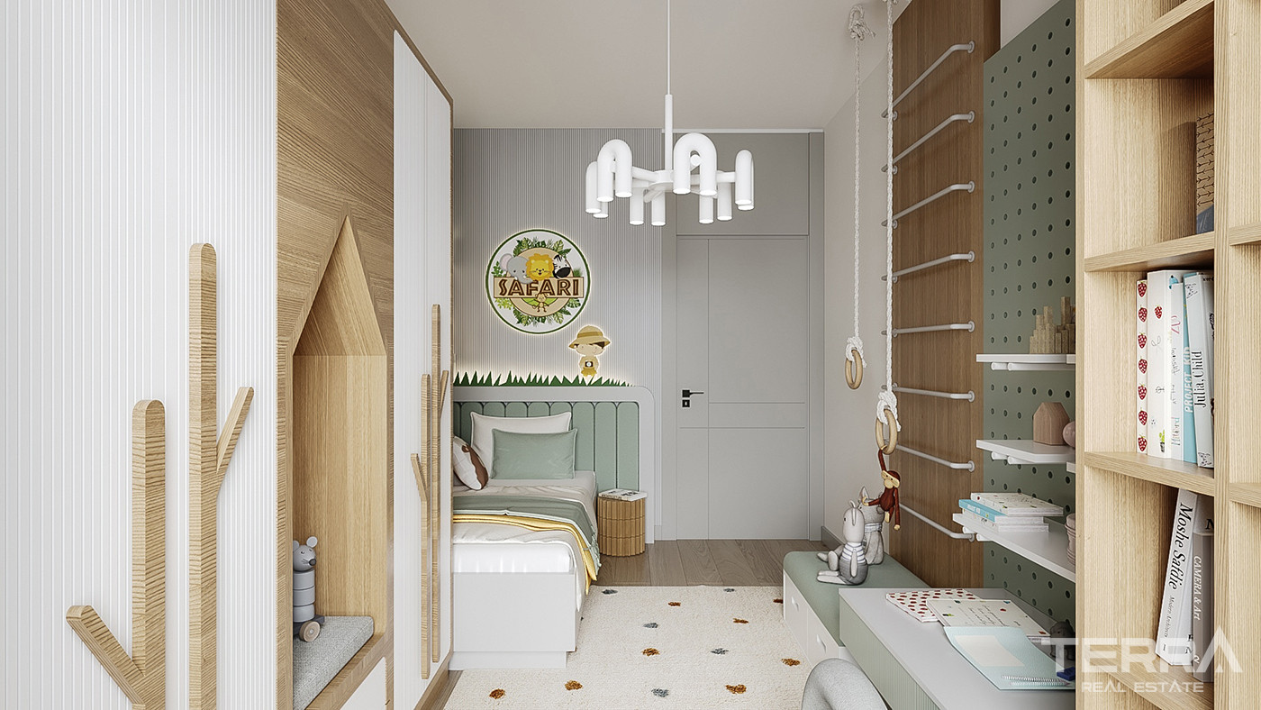 Luxury Apartments Surrounded by Greenery in Istanbul, Başakşehir - 86138