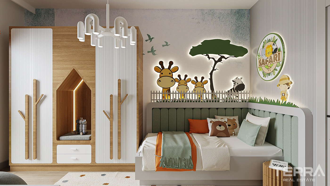 Luxury Apartments Surrounded by Greenery in Istanbul, Başakşehir - 86139