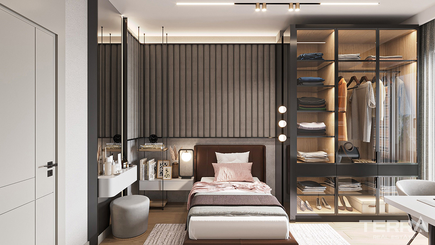 Luxury Apartments Surrounded by Greenery in Istanbul, Başakşehir - 86142