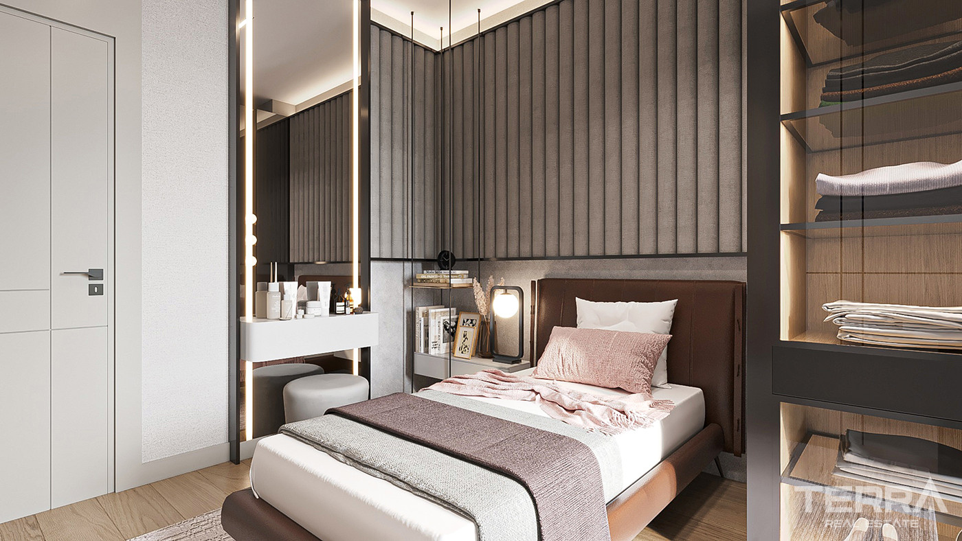 Luxury Apartments Surrounded by Greenery in Istanbul, Başakşehir - 86143