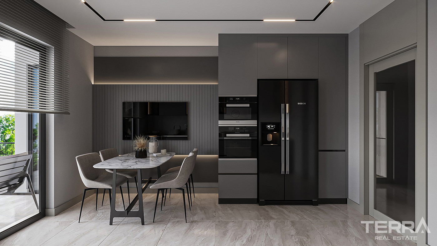 Luxury Apartments Surrounded by Greenery in Istanbul, Başakşehir - 86145