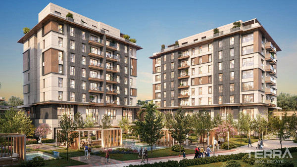 Luxury Apartments Surrounded by Greenery in Istanbul, Başakşehir