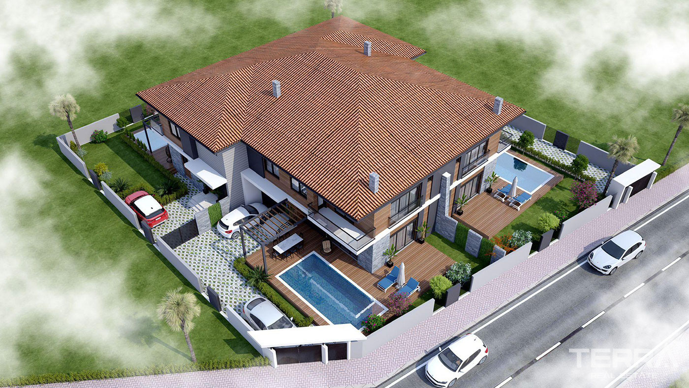 Elegant Villa with Duplex Design and Private Pool in Antalya - 86221