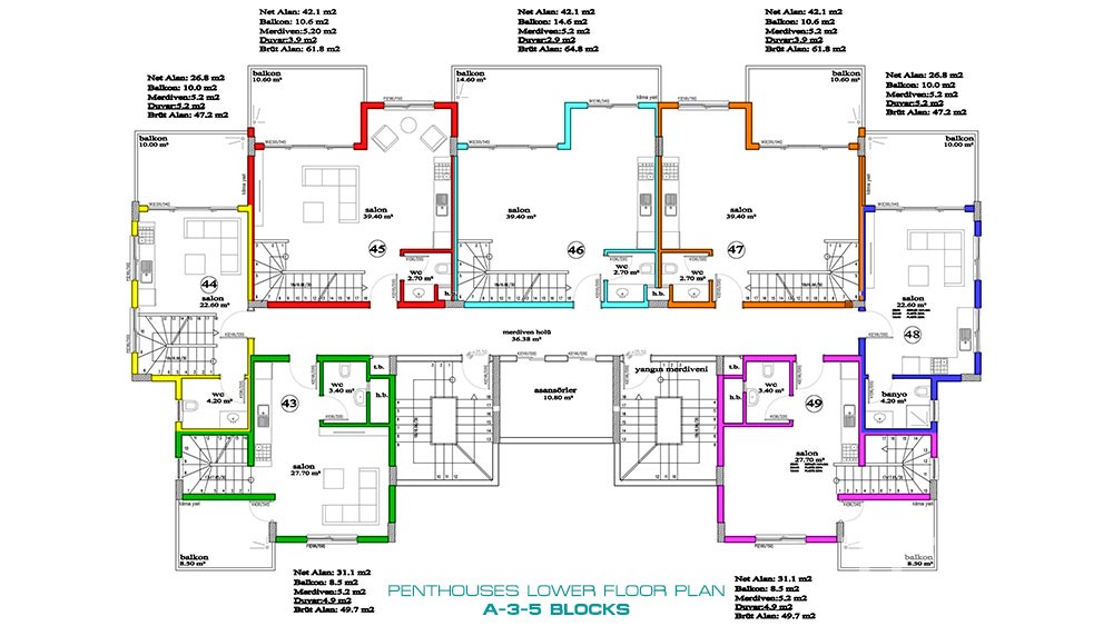 Olive Garden – Apartments for Sale in Avsallar, Alanya, Turkey - 3789