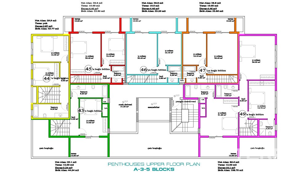 Olive Garden – Apartments for Sale in Avsallar, Alanya, Turkey - 3790