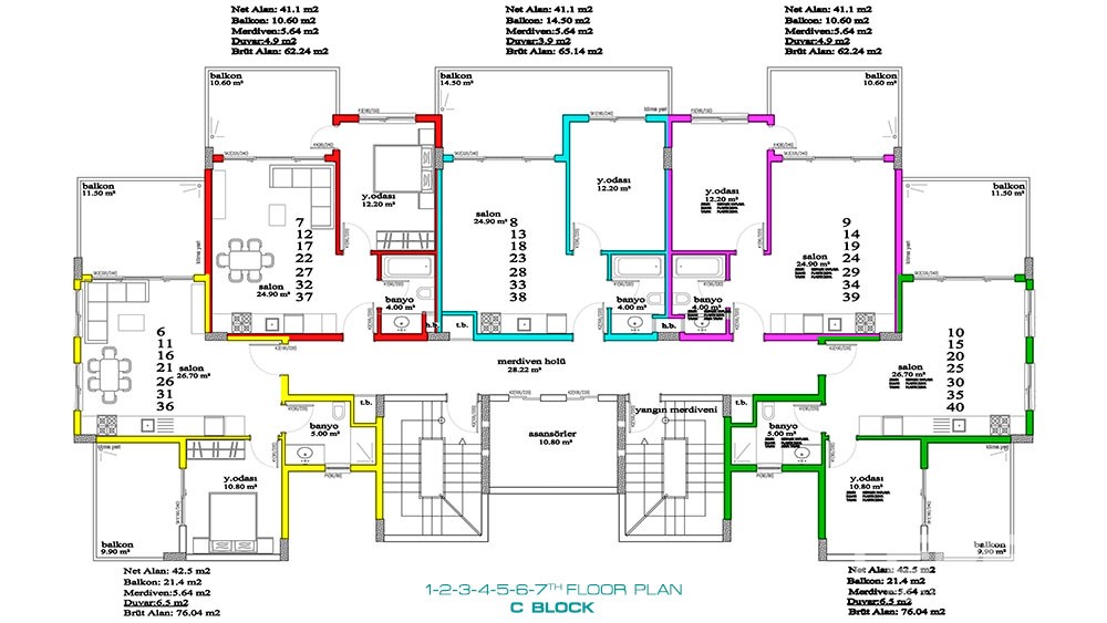 Olive Garden – Apartments for Sale in Avsallar, Alanya, Turkey - 3798