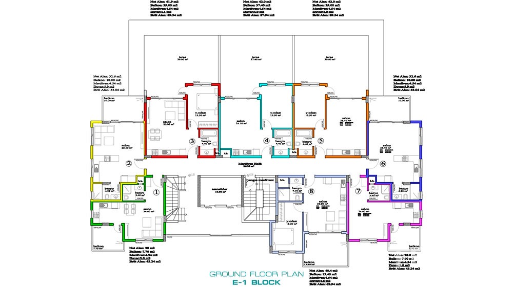 Olive Garden – Apartments for Sale in Avsallar, Alanya, Turkey - 3803