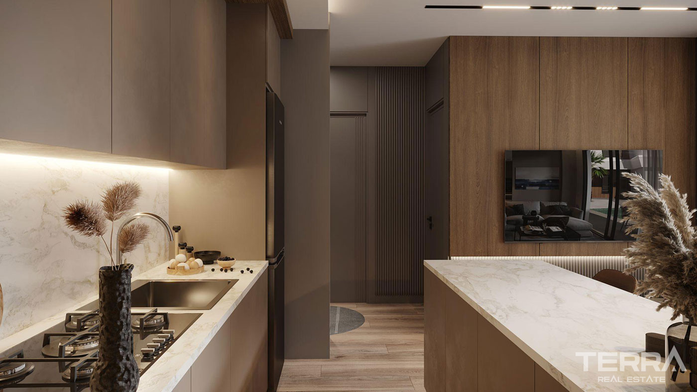 Citizenship Approved and Advantageous Flats for Sale in Antalya - 86344