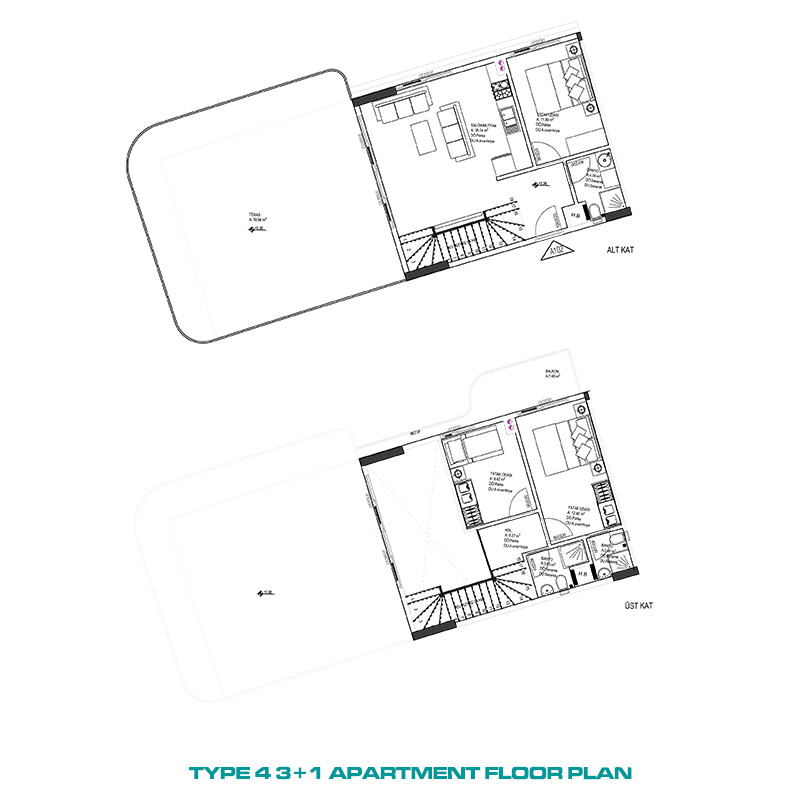 Luxury Living Contemporary Apartments in Altıntaş, Antalya - 86494
