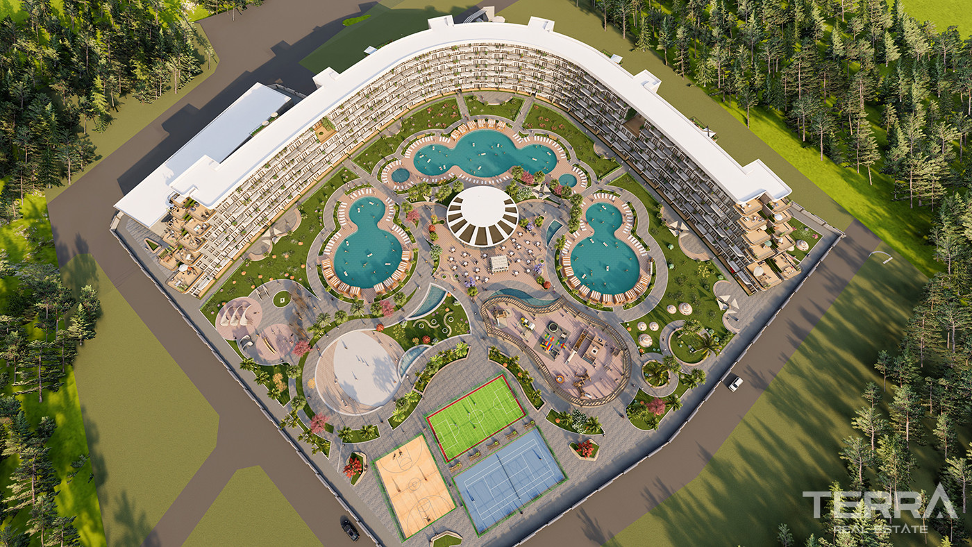 Luxury Living Contemporary Apartments in Altıntaş, Antalya - 86502