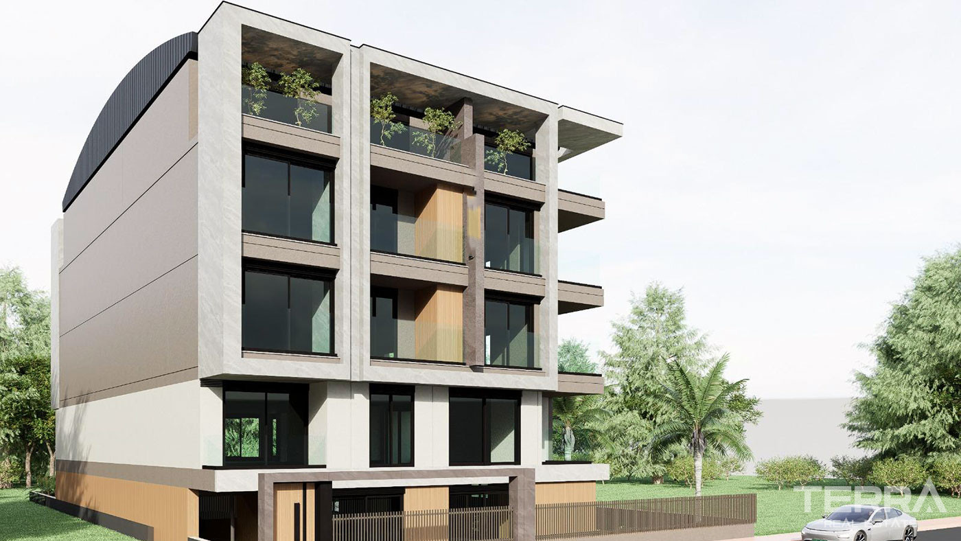 Apartamenty z wieloma opcjami w pobliżu plaży w Konyaalti w Antalyi - 86588