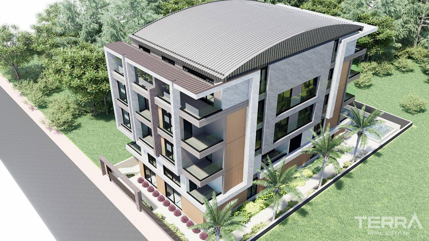 Apartamenty z wieloma opcjami w pobliżu plaży w Konyaalti w Antalyi - 86589