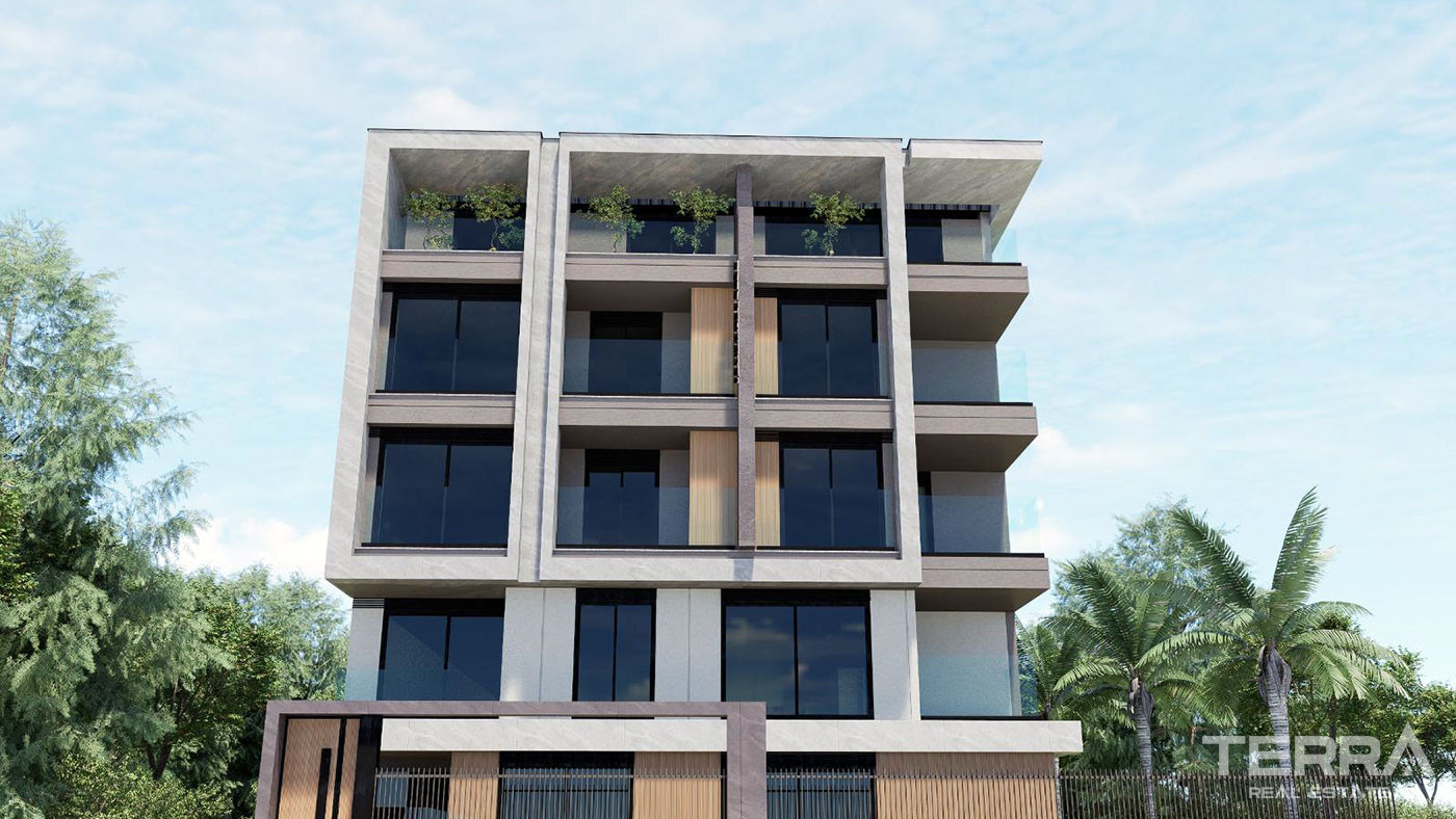 Apartamenty z wieloma opcjami w pobliżu plaży w Konyaalti w Antalyi - 86591