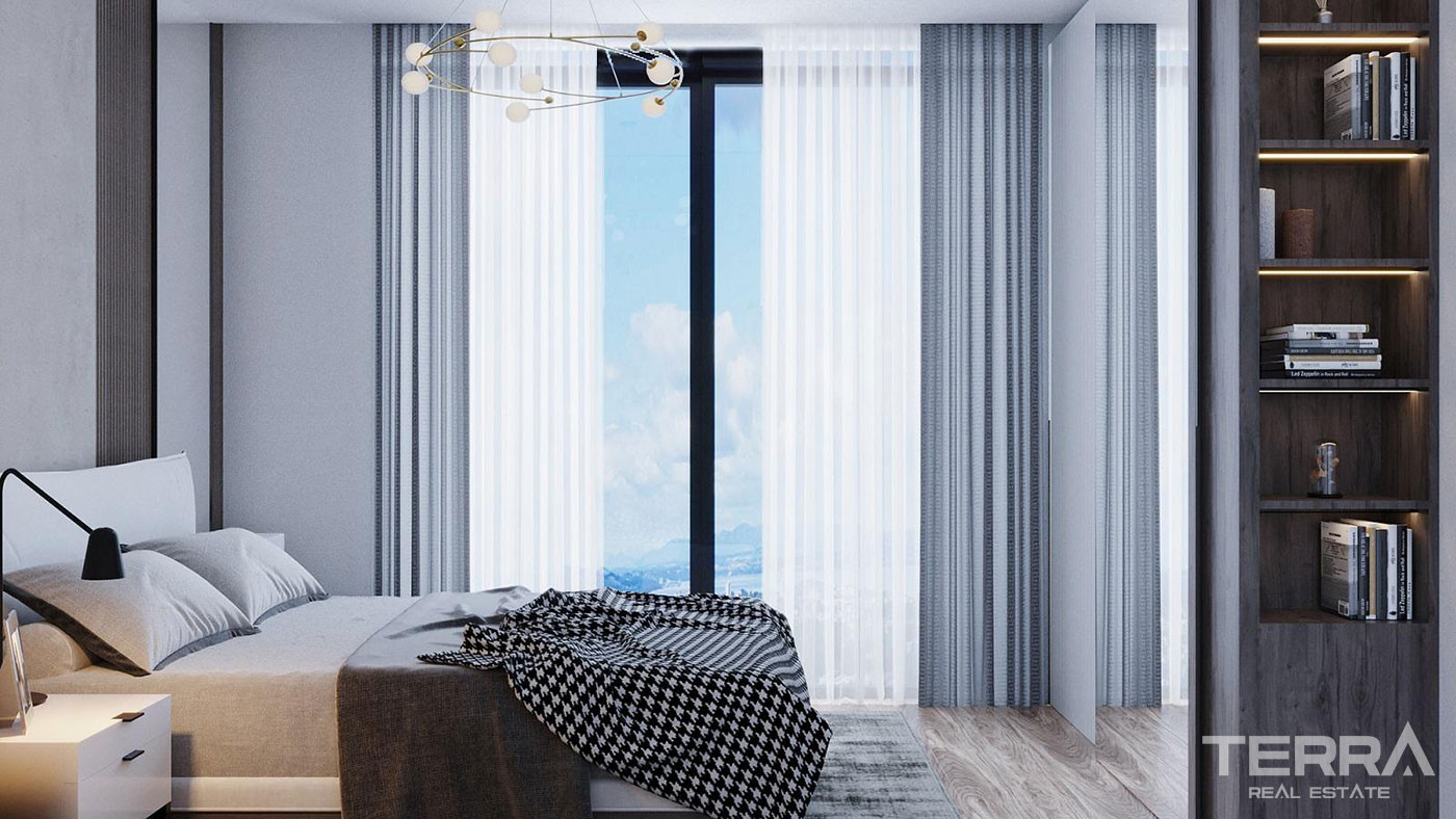 Apartamenty z wieloma opcjami w pobliżu plaży w Konyaalti w Antalyi - 86599