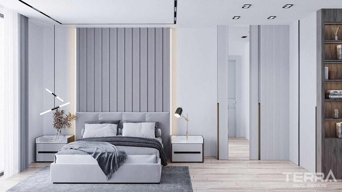 Apartamenty z wieloma opcjami w pobliżu plaży w Konyaalti w Antalyi - 86601