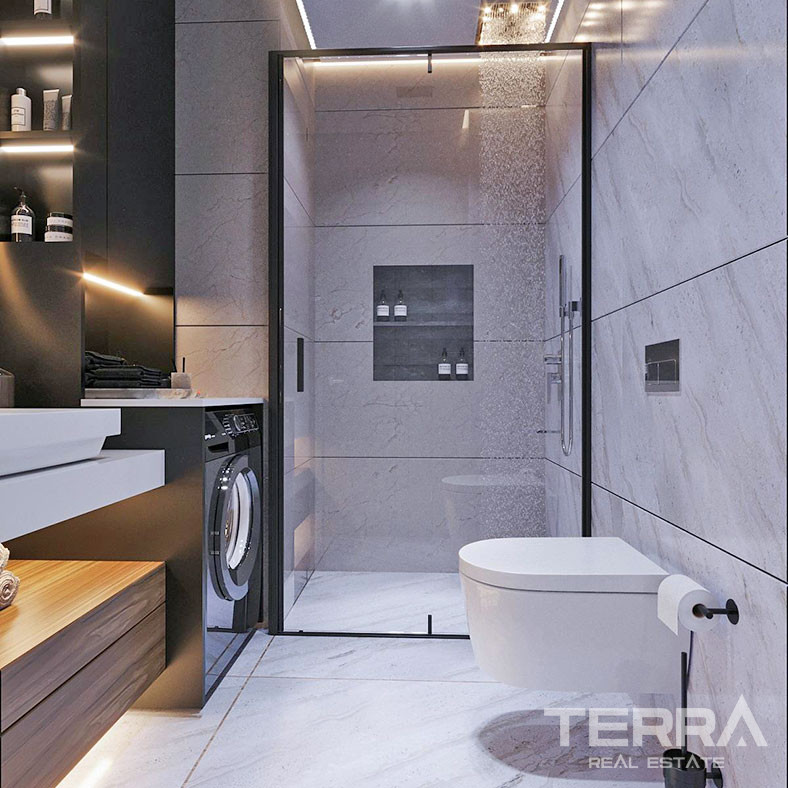 Apartamenty z wieloma opcjami w pobliżu plaży w Konyaalti w Antalyi - 86606